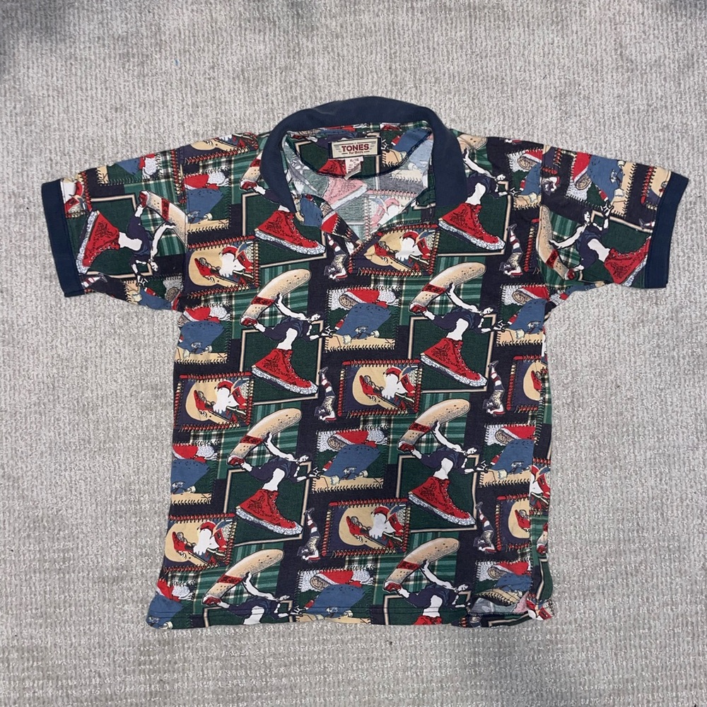 Tones Graphic Polo Shirt